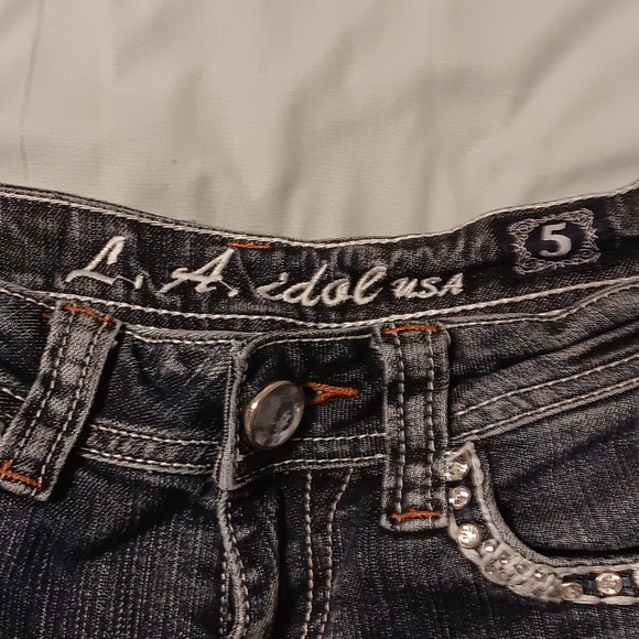 Y2K LA Idol fur shorts - Picture 6 of 9